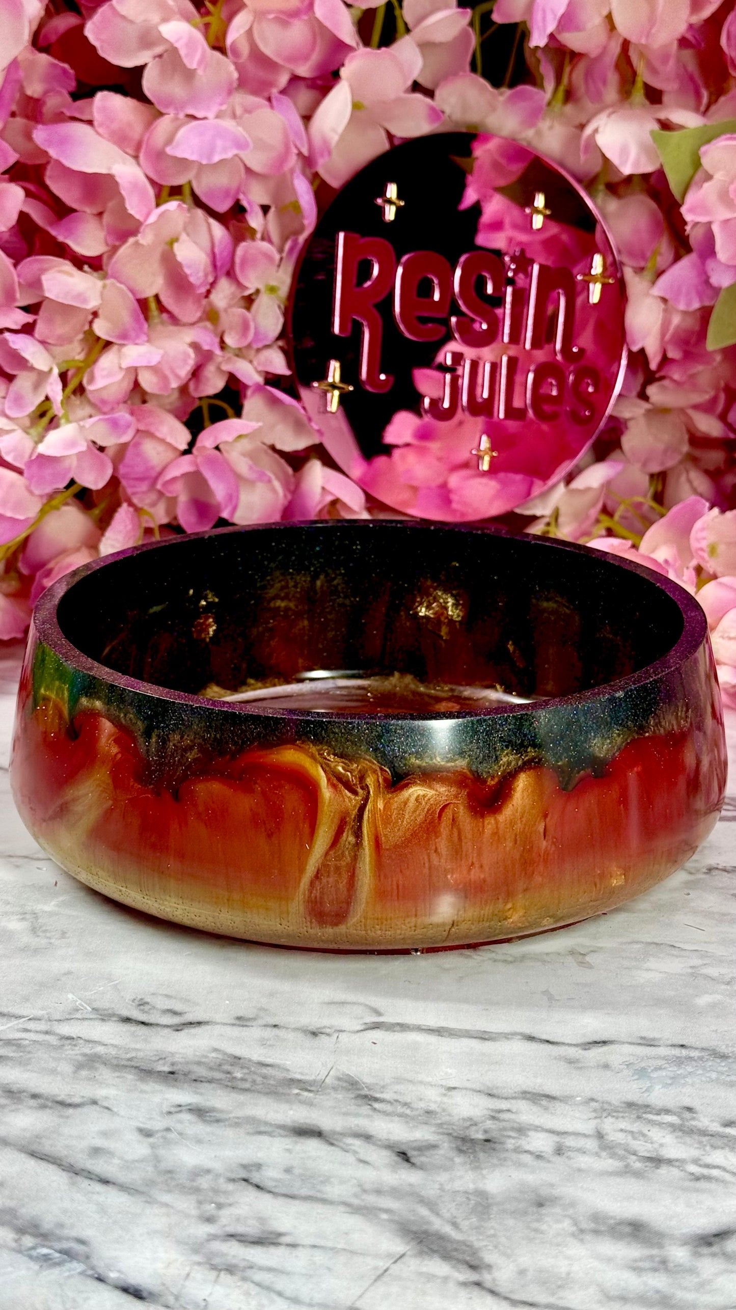 Choose From Lava, Rainbow Neon Glitter, Galaxy, Northen Lights, Pastel, Bowl Choose Your Bowl - Made To Order