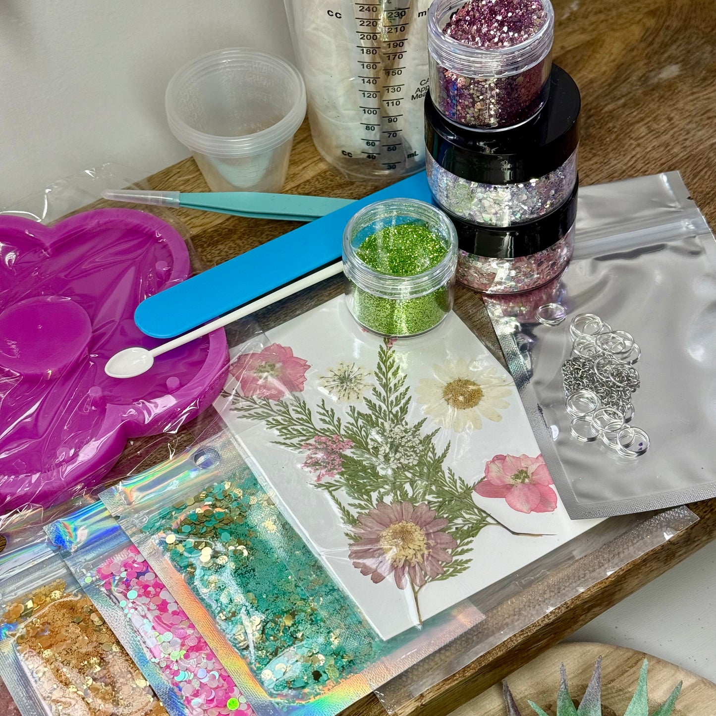 Floral Dream Dangling Decor Resin Kit FT Gea Creations Custom Mould! FREE UK DELIVERY 🚚