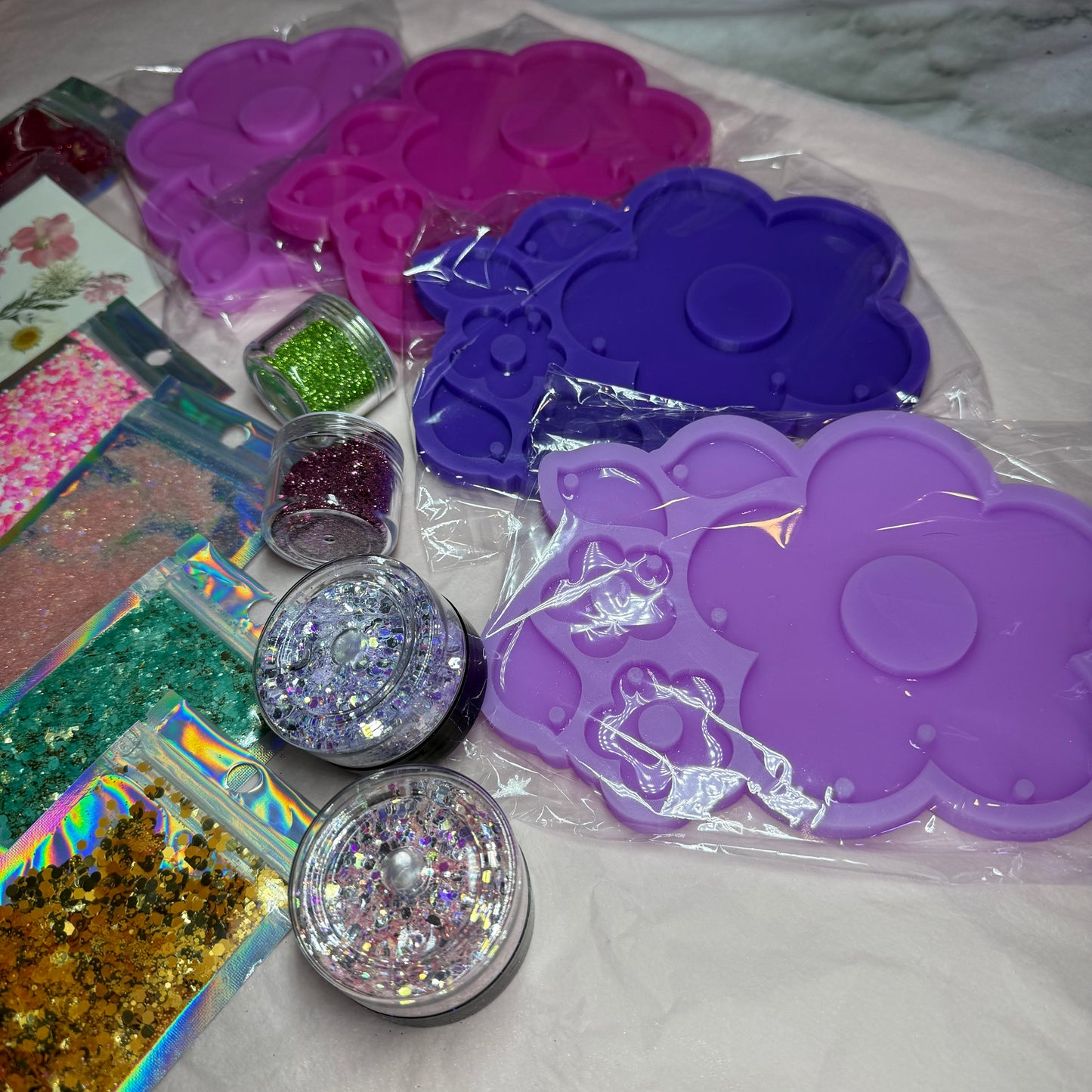 Floral Dream Dangling Decor Resin Kit FT Gea Creations Custom Mould! FREE UK DELIVERY 🚚