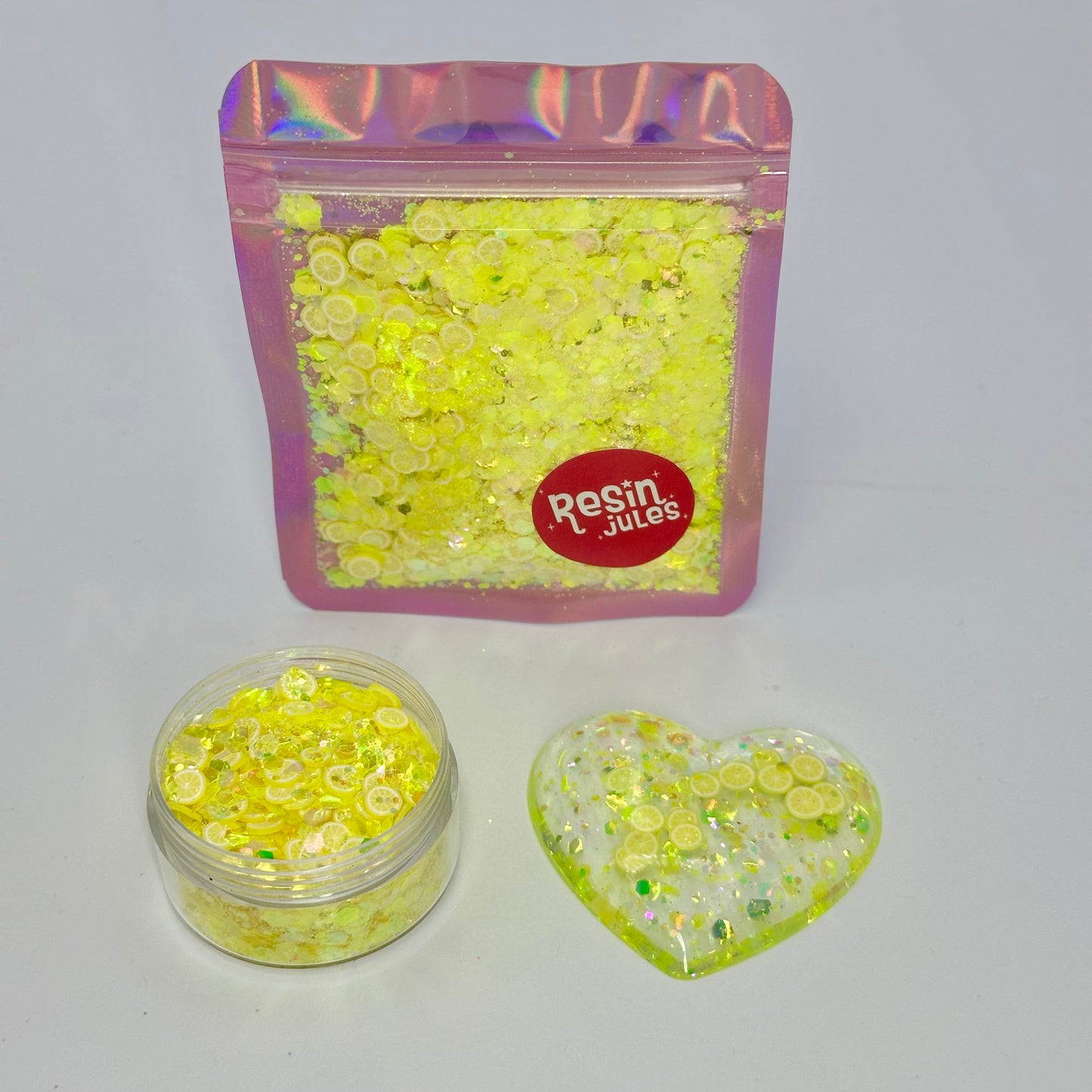 Feelin’ Fruity Glitter Collection 8 Sparkling Fruity Glitters 10g each. Unique & Handmade