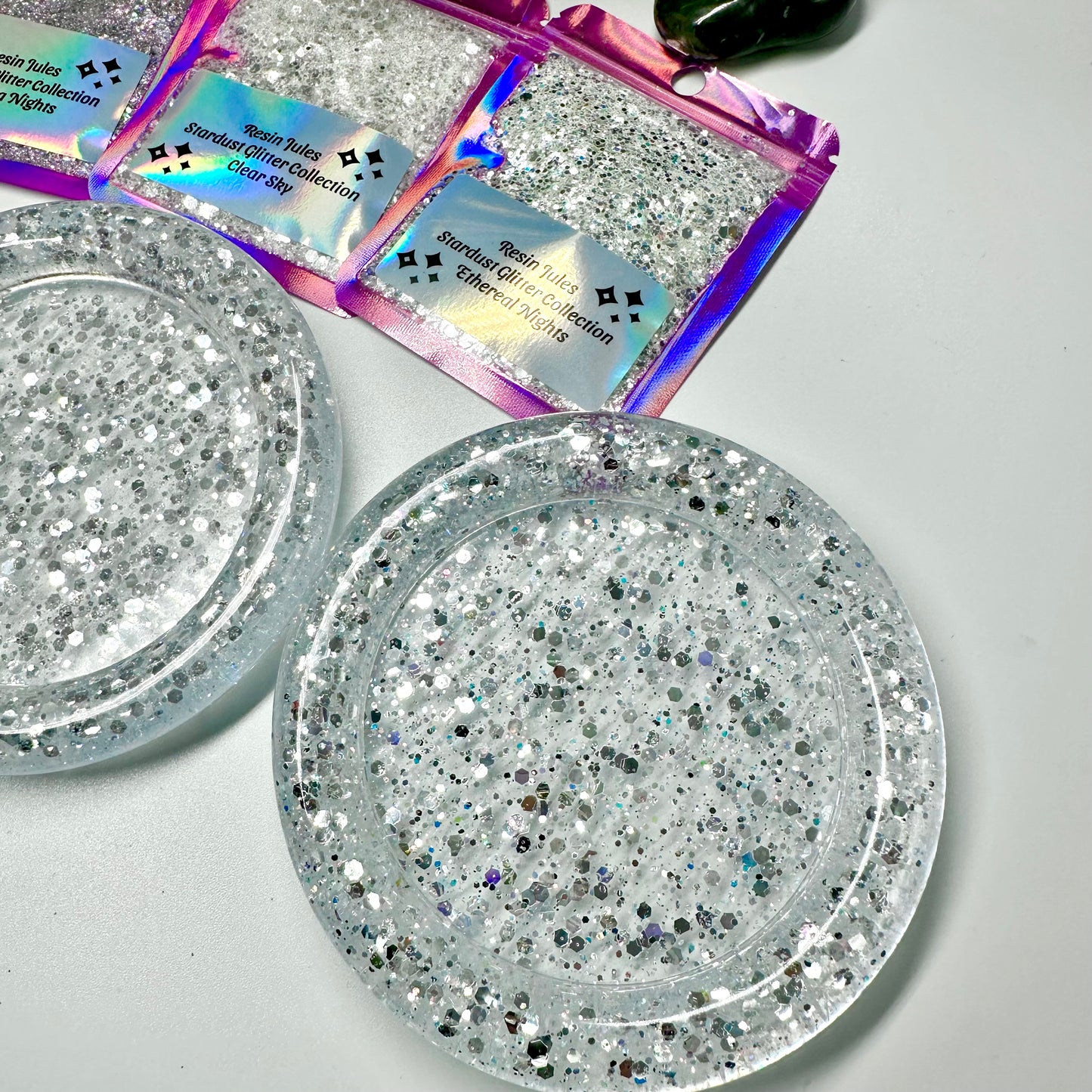 Stardust Glitter Collection Resin Jules