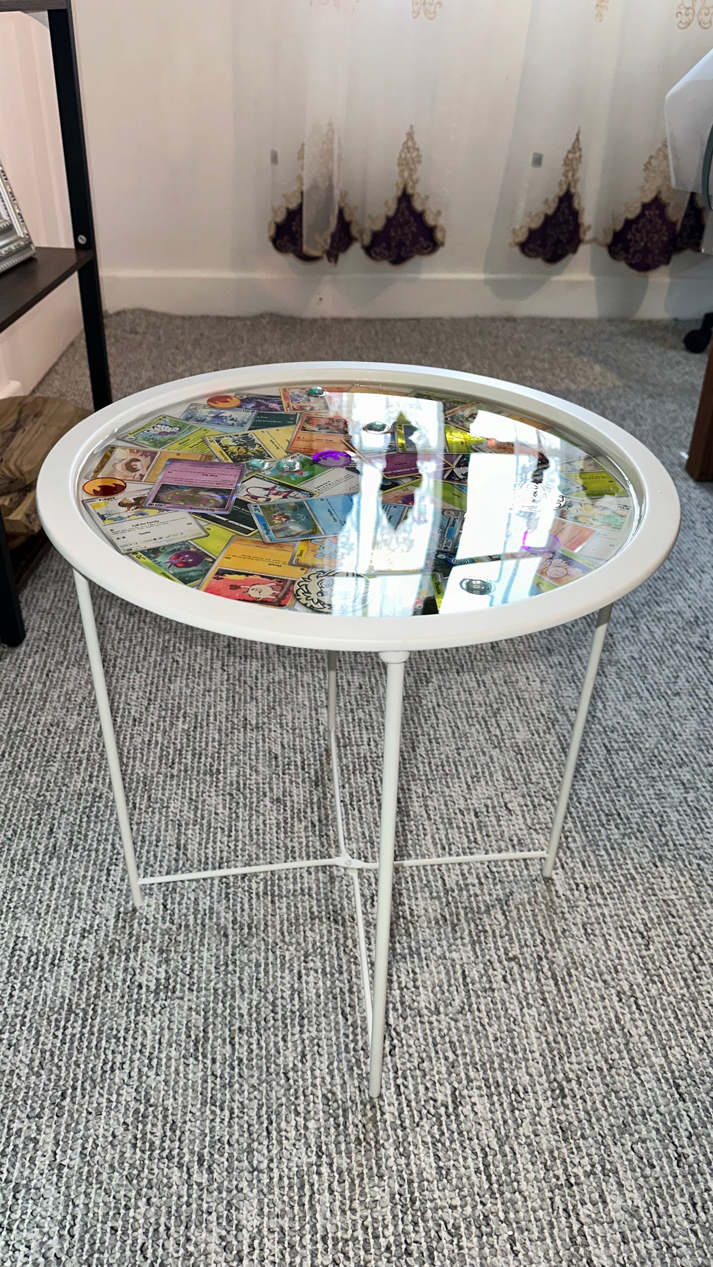 Pokémon Card Resin Table Original Art by Resin Jules