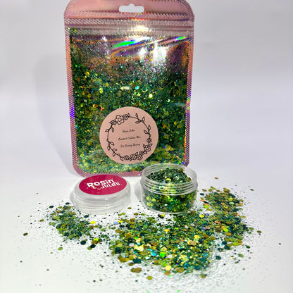 It’s Giving Spring XL 20g Limited Edition Resin Jules Hand-mixed Glitter