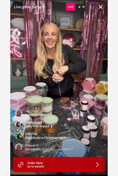 Resin Jules Glitter Cocktails

Monthly Live Glitter Mixology Party ✨🍸

Live Instagram Tues 29th Sept New Xmas Glitters Added