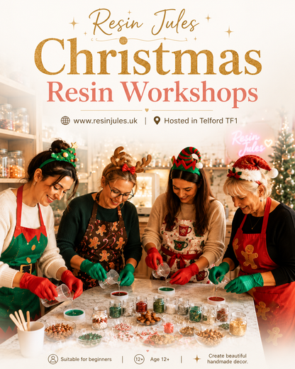 Resin Jules Epoxy Resin Christmas Experiences In Telford UK