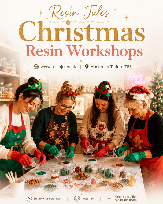 Resin Jules Epoxy Resin Christmas Experiences In Telford UK