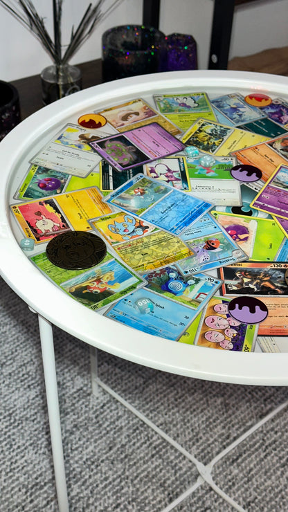 Pokémon Card Resin Table Original Art by Resin Jules