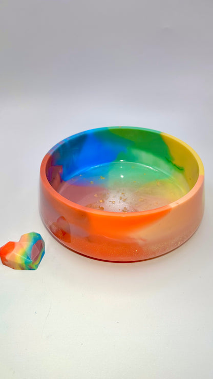 Choose From Rainbow Neon Glitter, Galaxy, Northen Lights, Pastel,  Bowl Choose Your Bowl  -  Made To Order