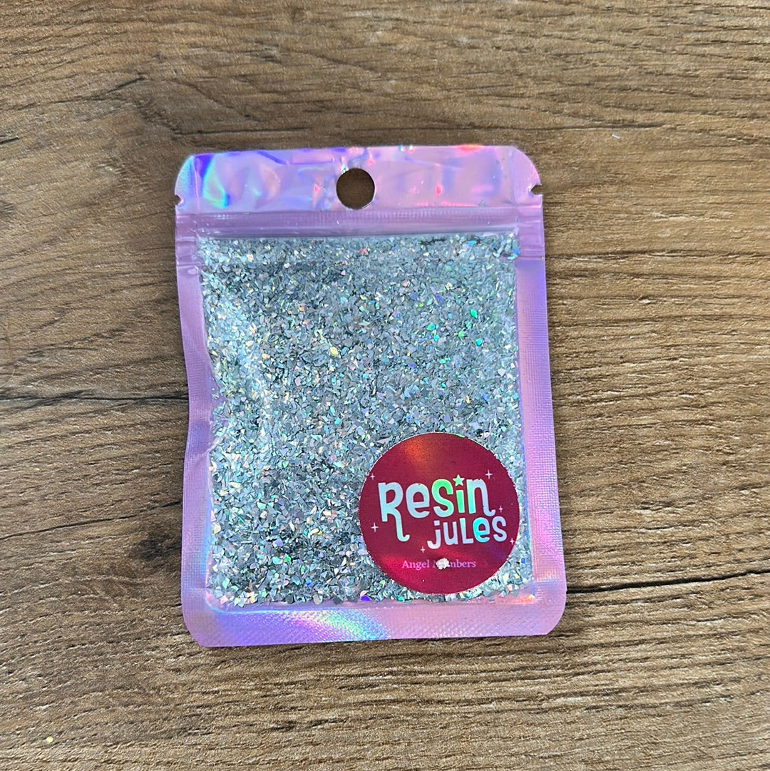 Angel Numbers 10g Glitter Flakes Holo