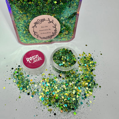 It’s Giving Spring XL 20g Limited Edition Resin Jules Hand-mixed Glitter