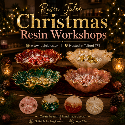 Resin Jules Epoxy Resin Christmas Experiences In Telford UK