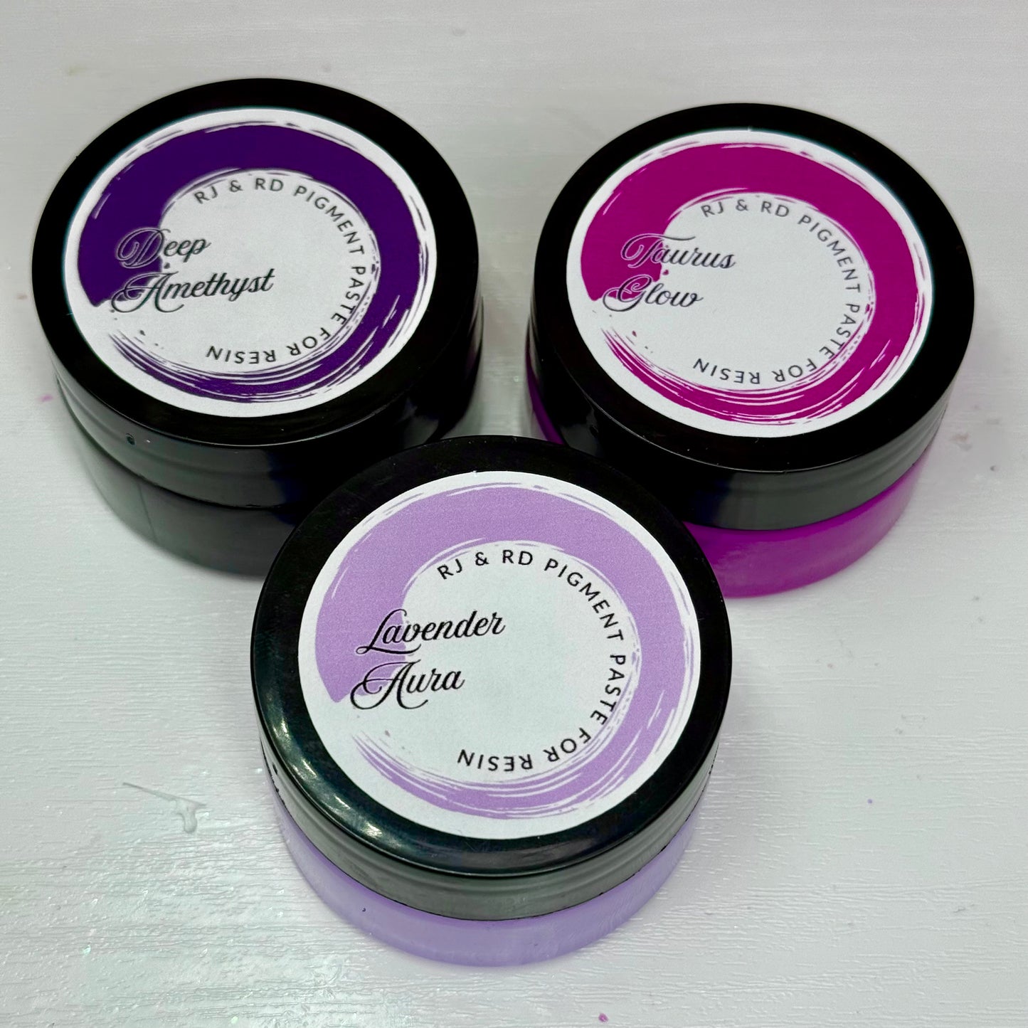 Pigment Pastes For Epoxy Resin Sets. Choose Your Set. Rich Creamy Matte Pigments RJ RD