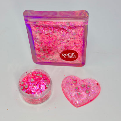 Feelin’ Fruity Glitter Collection 8 Sparkling Fruity Glitters 10g each. Unique & Handmade