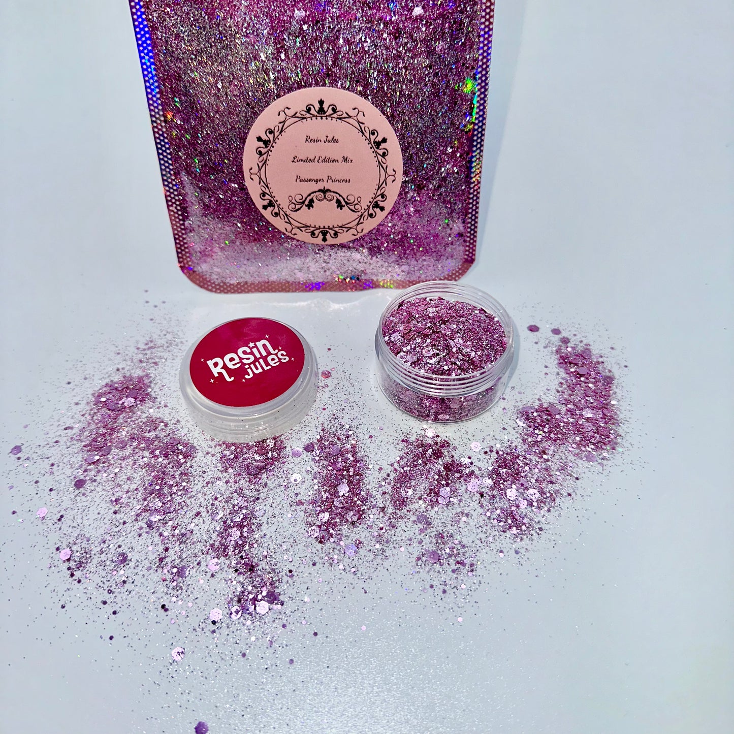 Passenger Princess XL 20g Limited Edition Resin Jules Hand-mixed Glitter