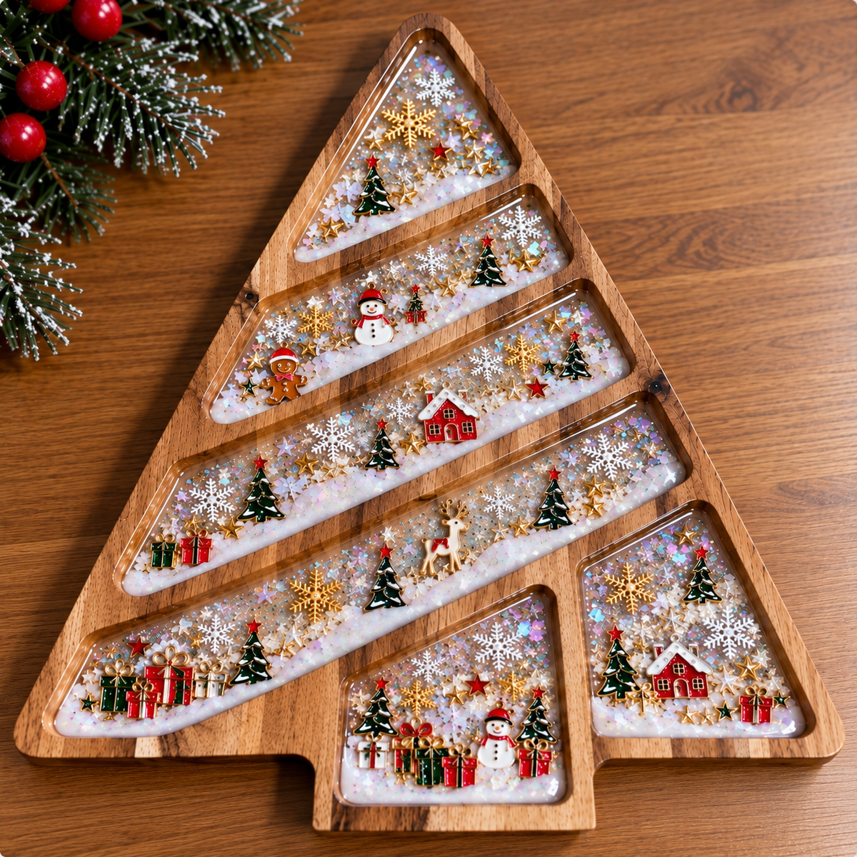 🎄 THE BIG CHRISTMAS MAKE OFF 🎄 Nov 24th 6pm. Pre Order. 

Online XL Christmas Charcuterie Board Workshop Free UK Delivery.