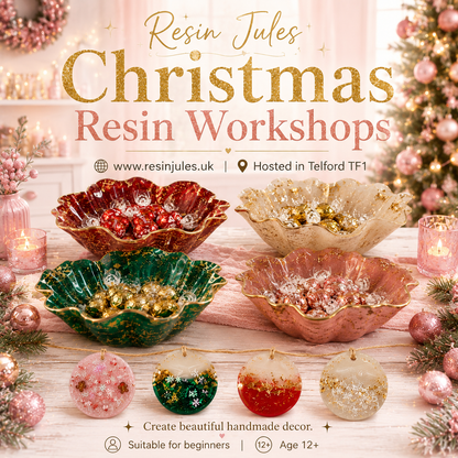 Resin Jules Epoxy Resin Christmas Experiences In Telford UK