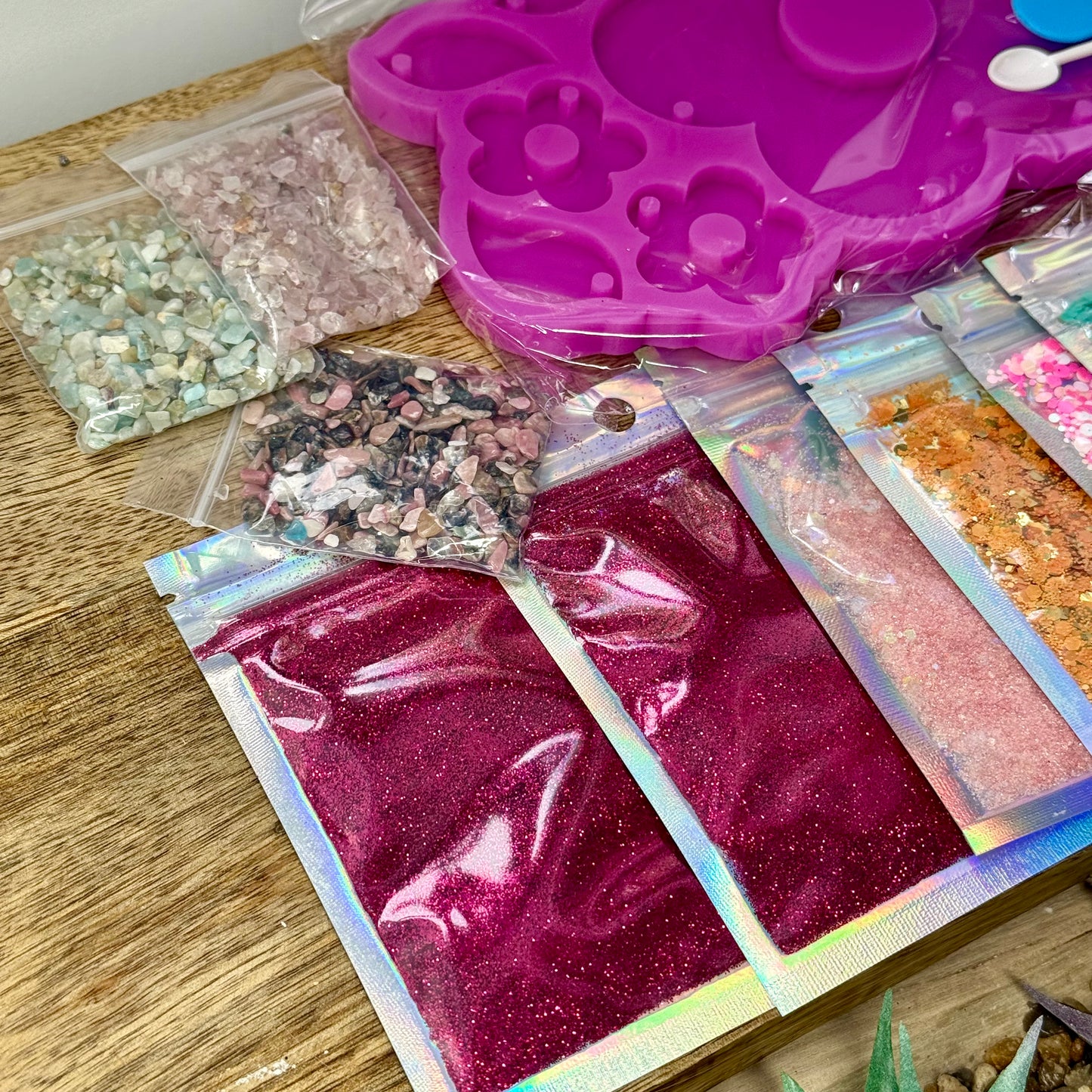 Floral Dream Dangling Decor Resin Kit FT Gea Creations Custom Mould! FREE UK DELIVERY 🚚