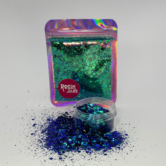 Resin Jules Colour Shift Ultra Shiny Glitter 10g Planet Earth