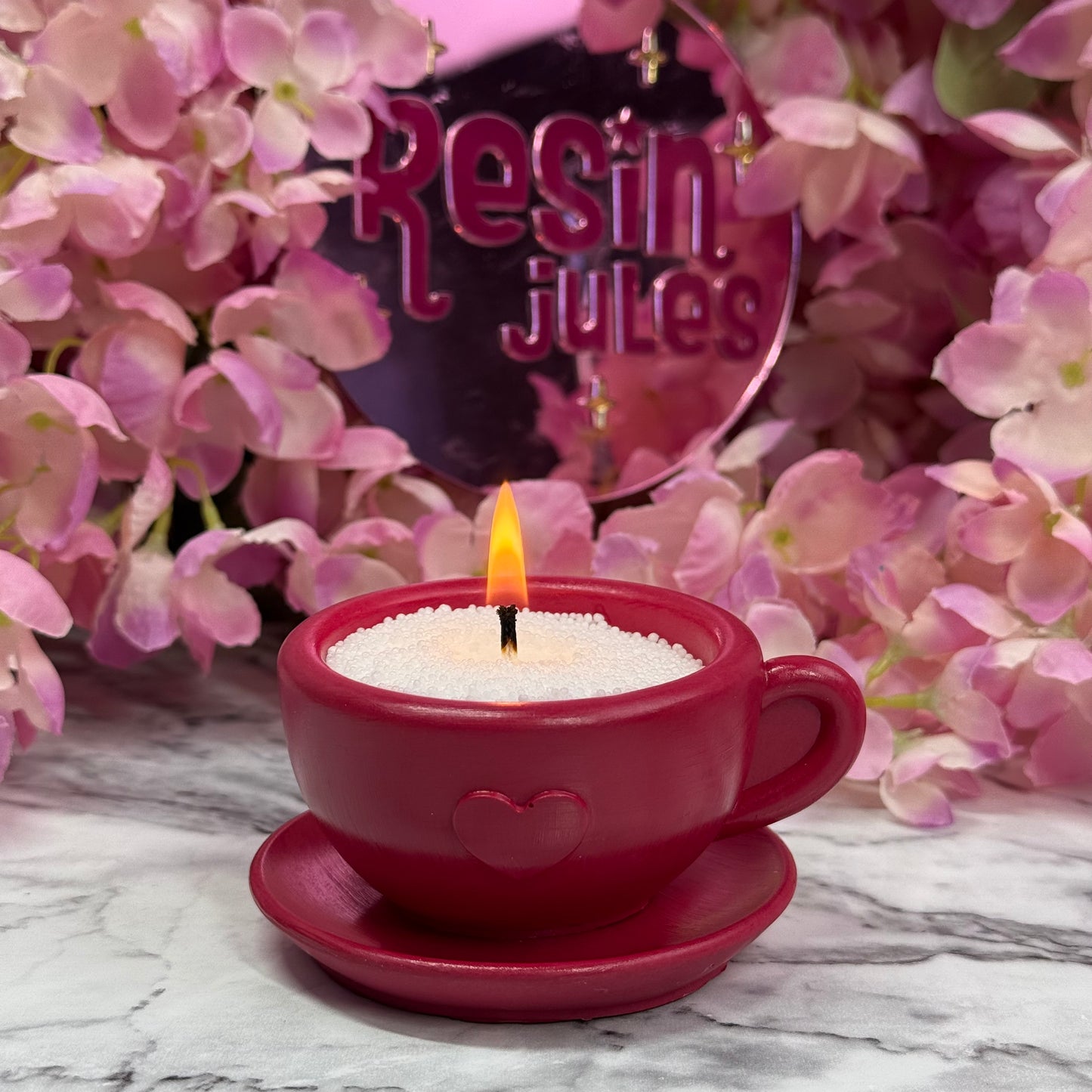 Pre Order Jesmonite & Candle Making Kit & ONLINE Workshop. March 14th 7pm! Choose Your Colour & Fragrance. Despatch March. FREE UK SHIPPING