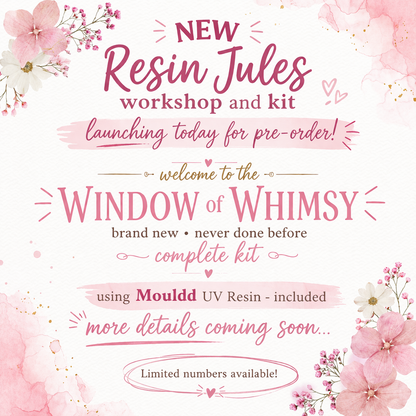 Window Of Whimsy UV resin kit with resin kit Only