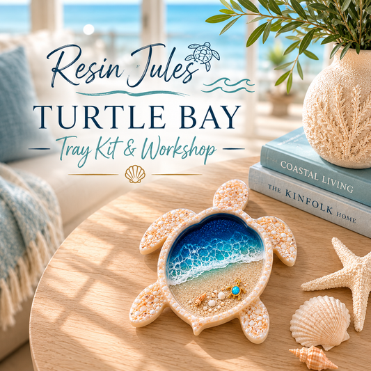 🐢 Turtle Bay Tray Kit & Live Workshops Sat 27th & Sunday 28th June 6pm GMT FREE UK Delivery PRE ORDER