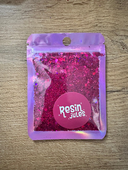 Ultra Holographic Fuchsia Carina Nebula Glitter 10g