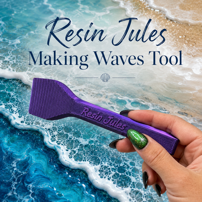 Resin Jules Tools. Making Waves Double Ended Tool.
