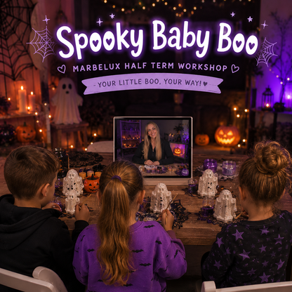 👻 Spooky Baby Boo Ghostie Kit 👻 Instructions & guided workshop included! Choose your package! October Half Term Craft-tivity ✨