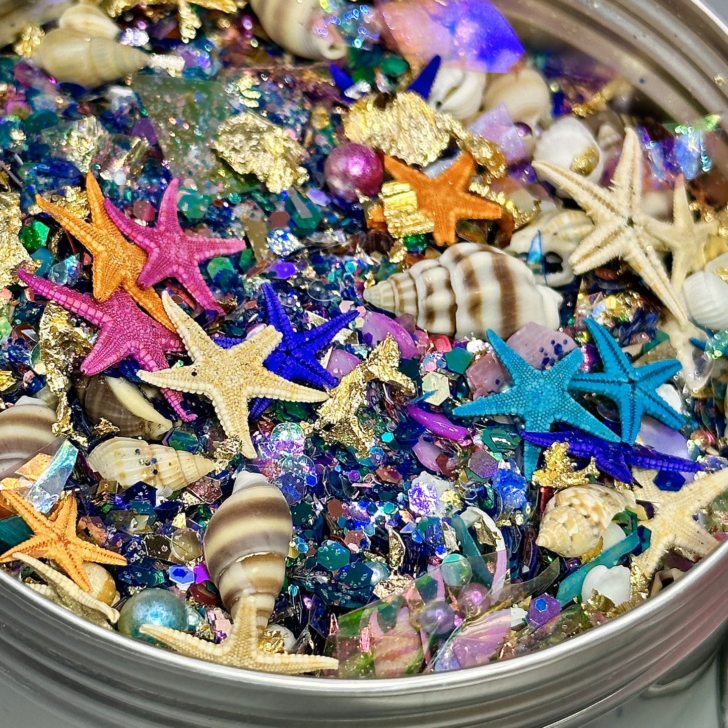 Mermix Jules & Helena Kit Mix approx 60g Tin Of Mermaid Wonder