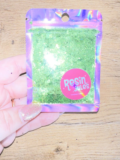 Lusciously Lime Green Twinkle Glitter 10g