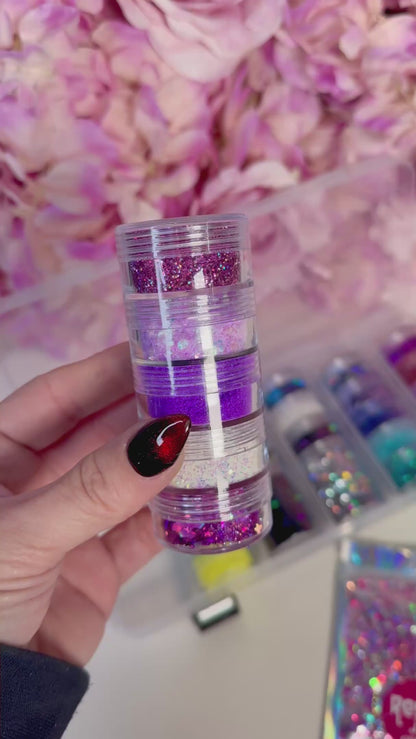 ✨ The Resin Jules x Hemway Ultimate Glitter Stacker Collection ✨ 28 Glitters Limited Edition Plus Free Gift